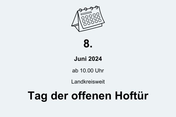 Tag der offenen Hoftür