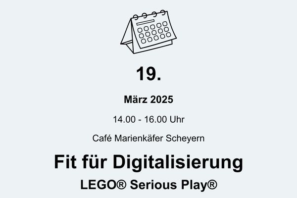 Fit für Digitalisierung: Lego Serious Play