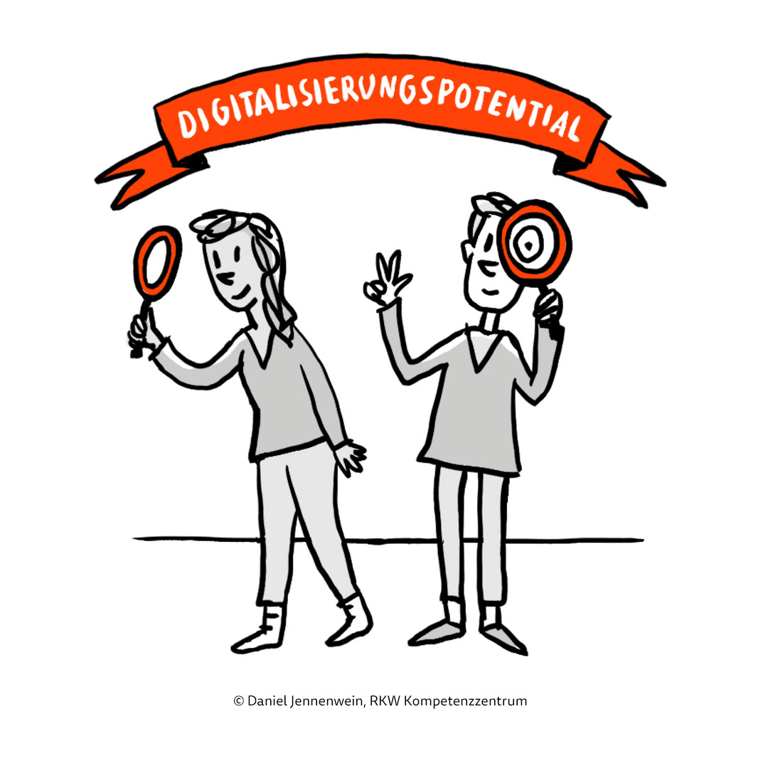 Zeitung mit Statistik