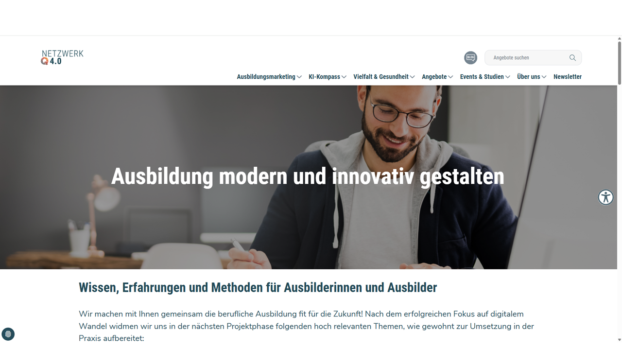 Zeitung mit Statistik