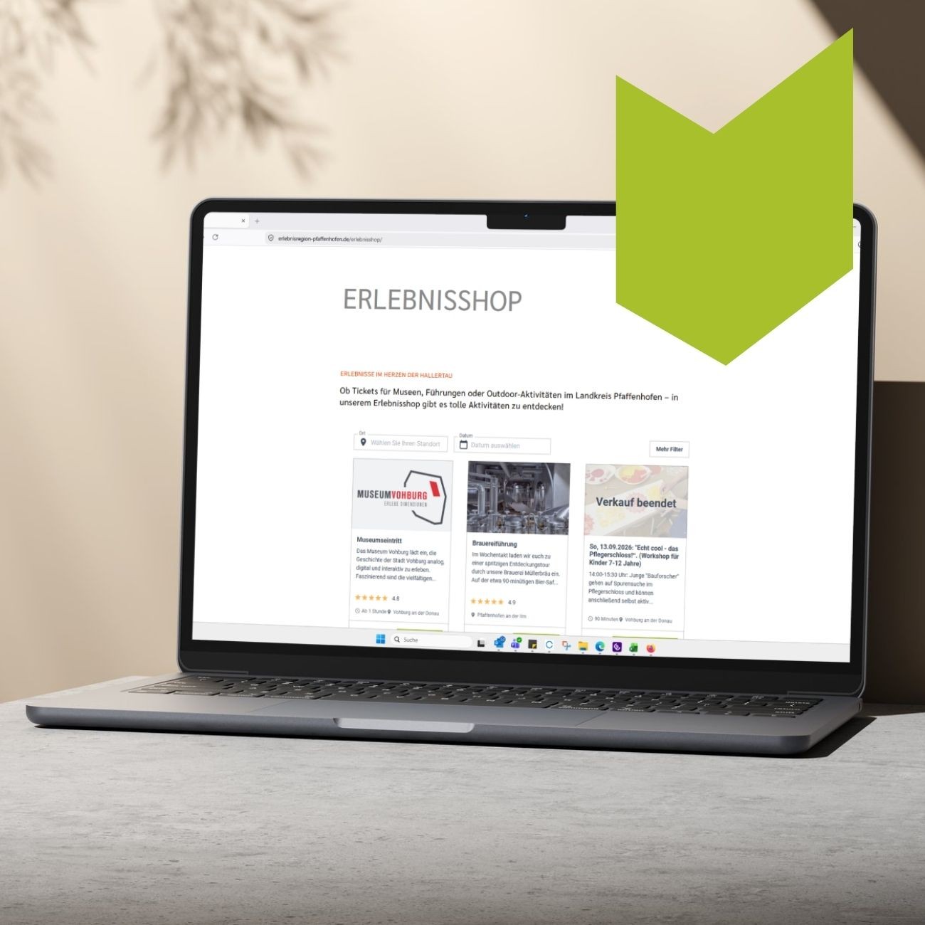 Erlebnisshop