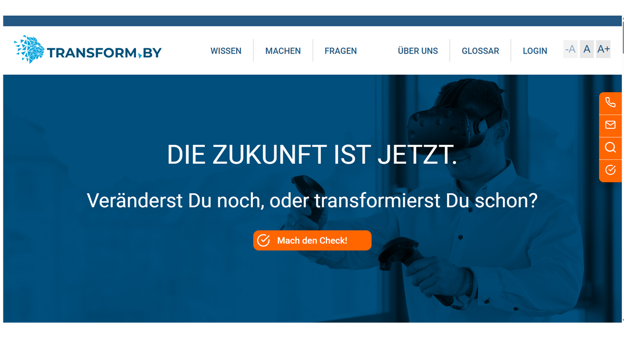 Zeitung mit Statistik